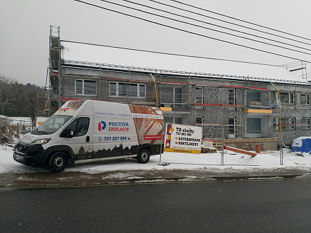 Zateplení provozního objektu Kostelecké Lhotě